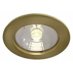 Встраиваемый светильник Maytoni Metal DL009-2-01-BZ Цвет арматуры латунь от ImperiumLoft