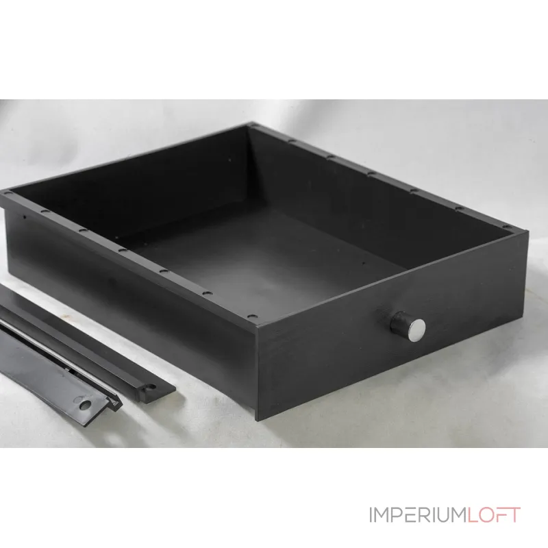 Торшер с полкой LGO Woodruff LSP-0333 Цвет арматуры черный Цвет плафонов кремовый от ImperiumLoft