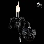 Бра Arte Lamp Teatro A3964AP-1BK Цвет арматуры хром Цвет плафонов черный от ImperiumLoft