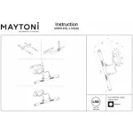 Подсветка для зеркала Maytoni Oculus MIR014WL-L10G3K от ImperiumLoft