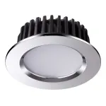 Встраиваемый светильник Novotech Drum 357601 Цвет арматуры хром Цвет плафонов белый от ImperiumLoft
