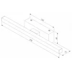 Подсветка для картины Elektrostandard Rino 40121/LED белый от ImperiumLoft