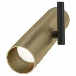 Спот Maytoni Elti C020CL-01GB Цвет арматуры черный Цвет плафонов золото от ImperiumLoft