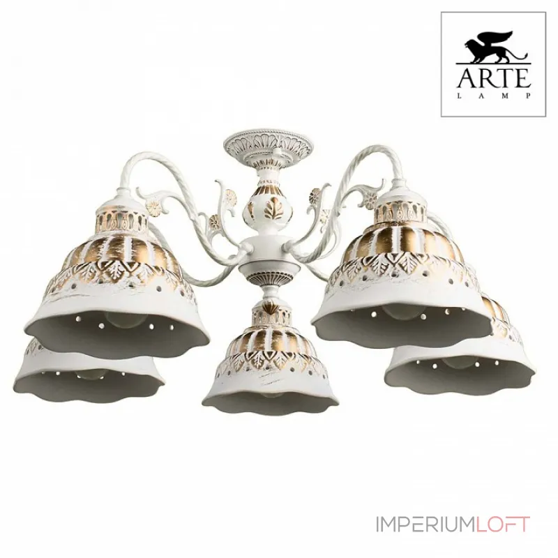 Потолочная люстра Arte Lamp Chiesa A2814PL-5WG 