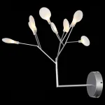 Бра ST-Luce Riccardo SL411.121.09 Цвет арматуры серебро Цвет плафонов белый от ImperiumLoft