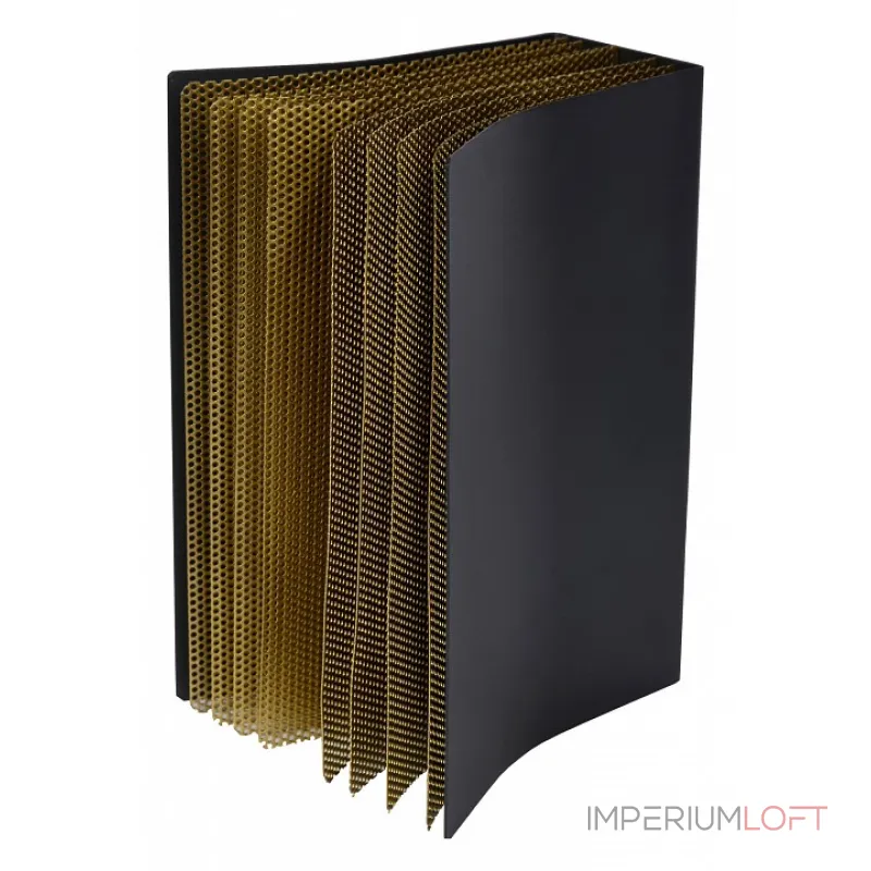 Настольная лампа декоративная Lucide Extravaganza Livret 78596/01/30 Цвет плафонов золото Цвет арматуры черный от ImperiumLoft