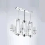 Люстра на штанге Newport 4400 4408/S chrome 