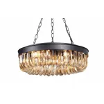 Подвесная люстра DeLight Collection Crystal Black KR0295P-5 black