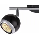 Спот Globo Oman 57884-2 Цвет арматуры хром Цвет плафонов хром от ImperiumLoft