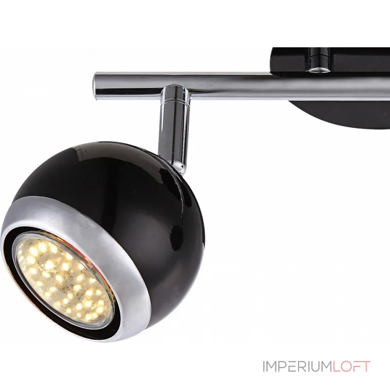 Спот Globo Oman 57884-2 Цвет арматуры хром Цвет плафонов хром от ImperiumLoft