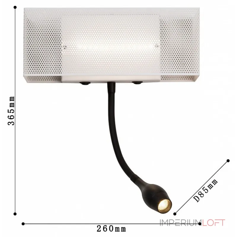 Бра с подсветкой Favourite Twin 4066-2W от ImperiumLoft