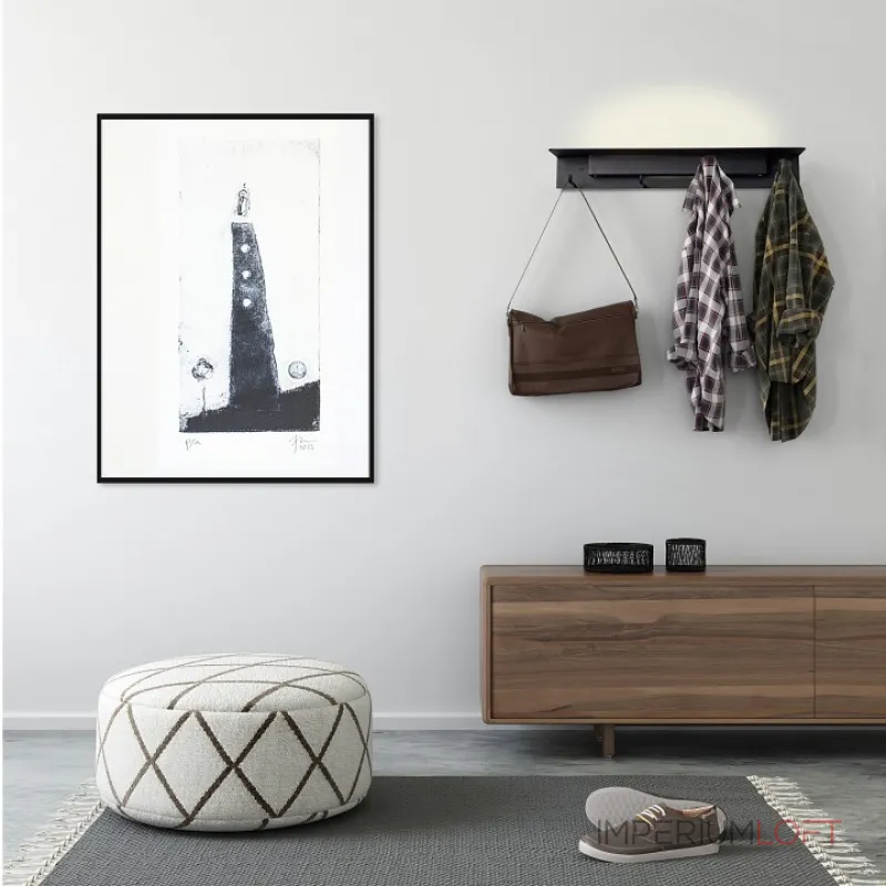 Вешалка-полка Mantra Fuerteventura 6865 Цвет арматуры белый Цвет плафонов белый от ImperiumLoft