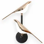 08446-2,33 Бра Арси черный/золото w28 h38 Led 2*10W (4000K) от ImperiumLoft