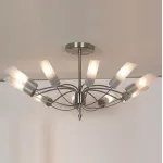Люстра на штанге Lussole Lano LSA-2813-10 
