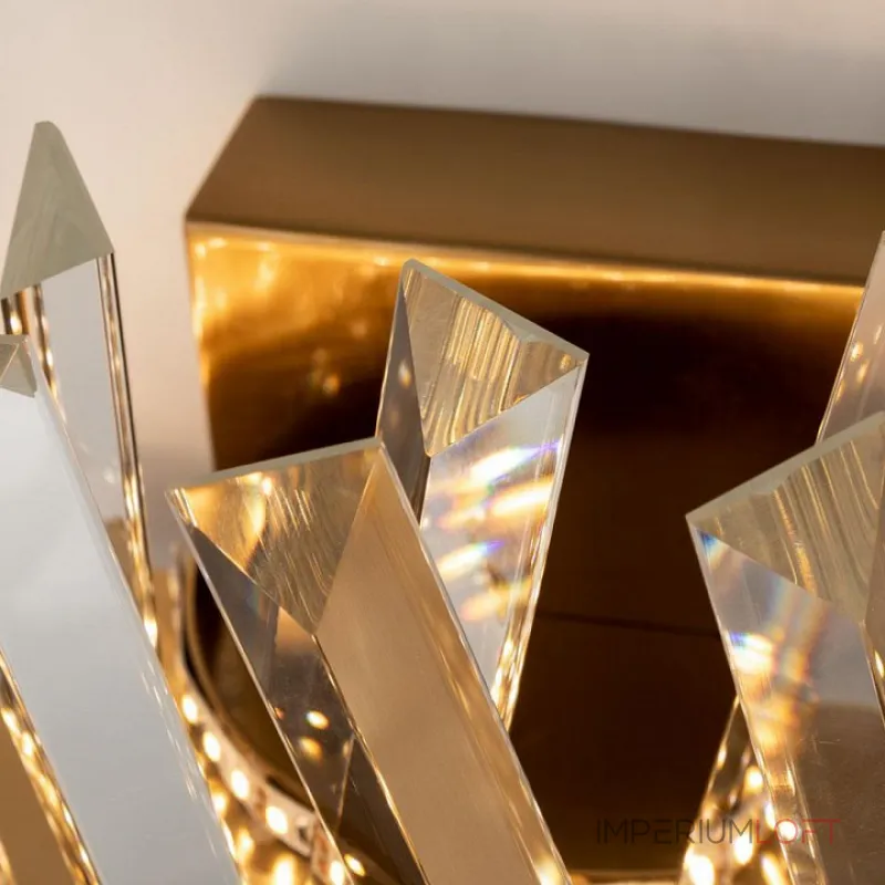 Накладной светильник Divinare Corona 1685/01 AP-1 Цвет плафонов прозрачный Цвет арматуры золото от ImperiumLoft Накладной светильник Divinare Corona 1685/01 AP-1 Цвет плафонов прозрачный Цвет арматуры золото от ImperiumLoft