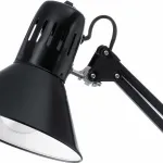 Настольная лампа офисная Eglo ПРОМО Firmo 90873 Цвет арматуры черный Цвет плафонов черный от ImperiumLoft