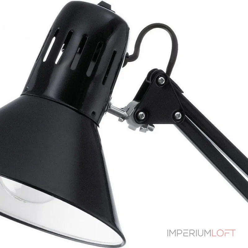 Настольная лампа офисная Eglo ПРОМО Firmo 90873 Цвет арматуры черный Цвет плафонов черный от ImperiumLoft