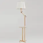 Торшер с полкой Alfa Castle 9244 Цвет плафонов белый от ImperiumLoft