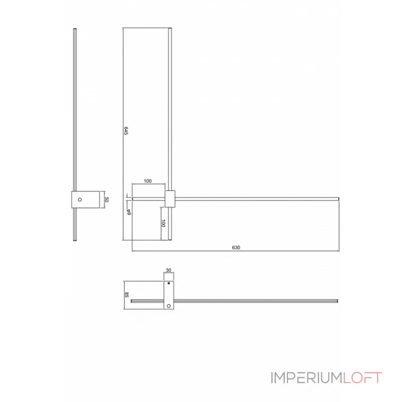 Бра Maytoni Pars C070WL-L12GB3K от ImperiumLoft