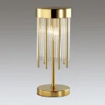 Настольная лампа декоративная Odeon Light York 4788/2T Цвет плафонов прозрачный Цвет арматуры золото от ImperiumLoft