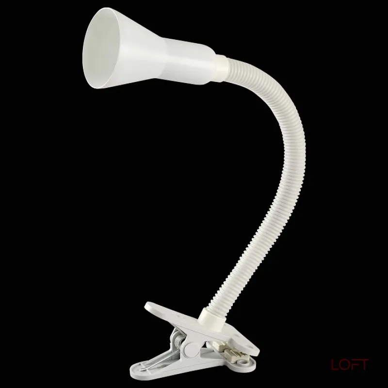 Настольная лампа офисная Arte Lamp Cord A1210LT-1WH Цвет арматуры белый Цвет плафонов белый от ImperiumLoft