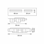Потолочный светильник Lightstar Favo LED 750162