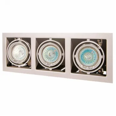 Встраиваемый светильник Lightstar Cardano 214037 Цвет арматуры серый