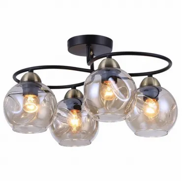 Потолочная люстра Omnilux Carini OML-95007-04 Потолочная люстра Omnilux Carini OML-95007-04