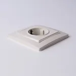 Розетка влагозащищенная с заземлением без рамки Werkel Слоновая кость W1171103 от ImperiumLoft