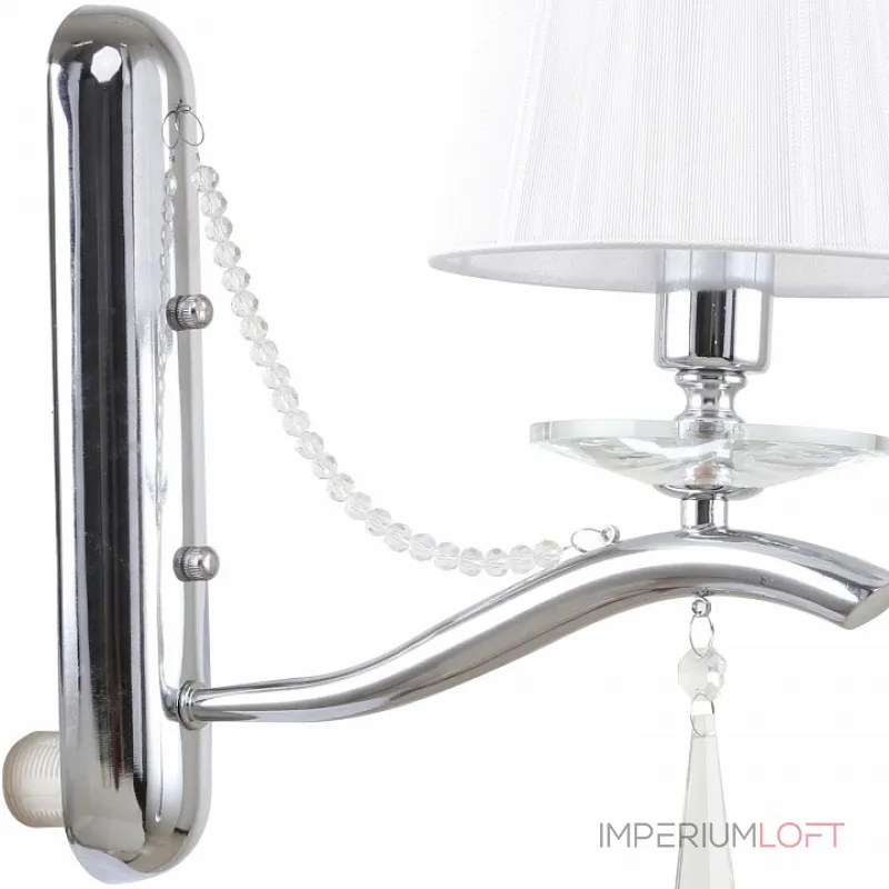 Бра Stilfort Nifty 1042/09/01W Цвет плафонов белый Цвет арматуры хром от ImperiumLoft Бра Stilfort Nifty 1042/09/01W Цвет плафонов белый Цвет арматуры хром от ImperiumLoft