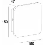 Накладной светильник Deko-Light Relono II 341182 Цвет арматуры серый Цвет плафонов серый от ImperiumLoft