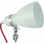 Настольная лампа декоративная Arte Lamp Dorm A1409LT-1WH Цвет арматуры хром Цвет плафонов белый от ImperiumLoft