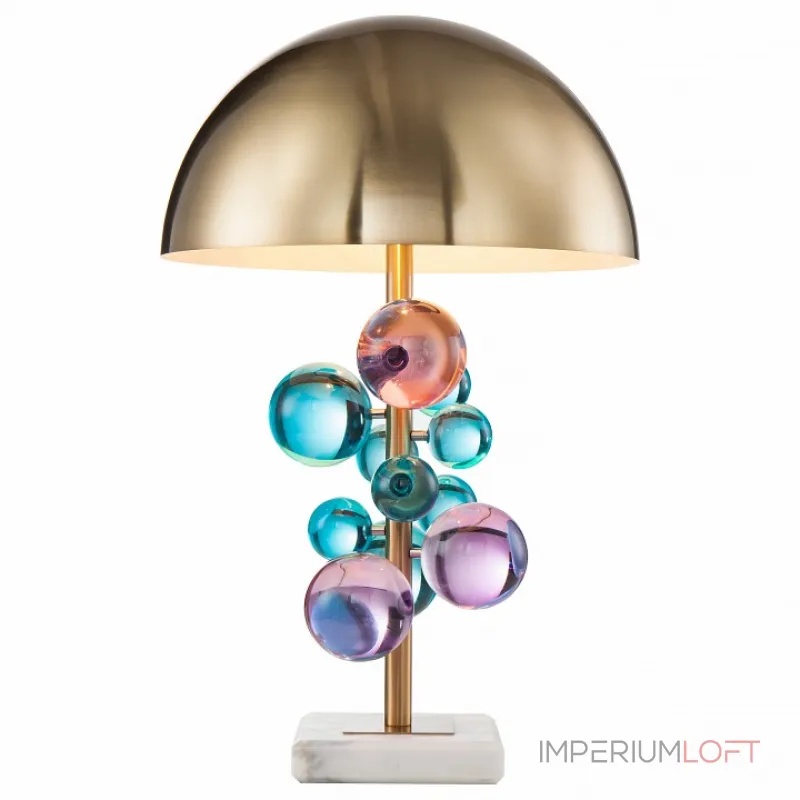 Настольная лампа декоративная Lucia Tucci Tous TOUS T1690.1 Цвет плафонов золото Цвет арматуры разноцветный от ImperiumLoft Настольная лампа декоративная Lucia Tucci Tous TOUS T1690.1 Цвет плафонов золото Цвет арматуры разноцветный от ImperiumLoft
