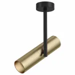 Спот Maytoni Elti C020CL-01GB Цвет арматуры черный Цвет плафонов золото от ImperiumLoft