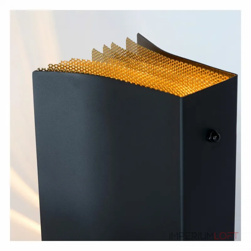 Настольная лампа декоративная Lucide Extravaganza Livret 78596/01/30 Цвет плафонов золото Цвет арматуры черный от ImperiumLoft