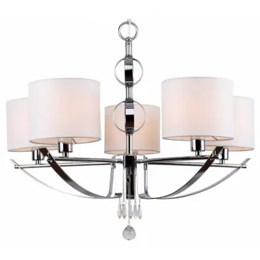 Подвесная люстра Stilfort Dora 2011/09/05P Цвет плафонов кремовый Цвет арматуры хром