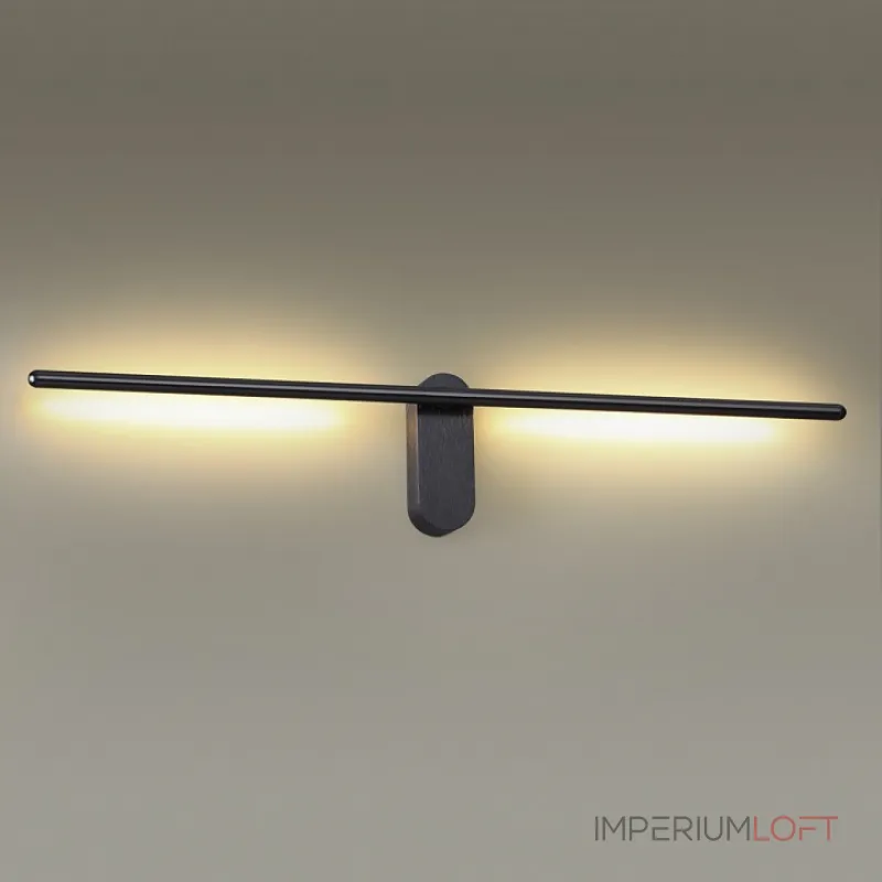 Накладной светильник Odeon Light Mill 3858/12WB Цвет арматуры черный Цвет плафонов черный от ImperiumLoft