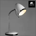 Настольная лампа офисная Arte Lamp Cosy A6145LT-1WH Цвет арматуры хром Цвет плафонов хром от ImperiumLoft