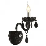 Бра Arte Lamp Teatro A3964AP-1BK Цвет арматуры хром Цвет плафонов черный от ImperiumLoft