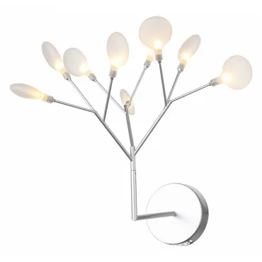 Бра ST-Luce Riccardo SL411.121.09 Цвет арматуры серебро Цвет плафонов белый