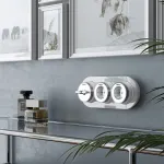 Выключатель двухклавишный с корпусом Werkel Vintage белый, хром W5822050 от ImperiumLoft