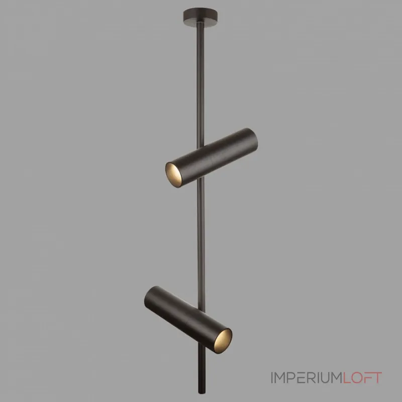 Светильник на штанге Maytoni Elti C021CL-02B Цвет арматуры черный Цвет плафонов черный от ImperiumLoft