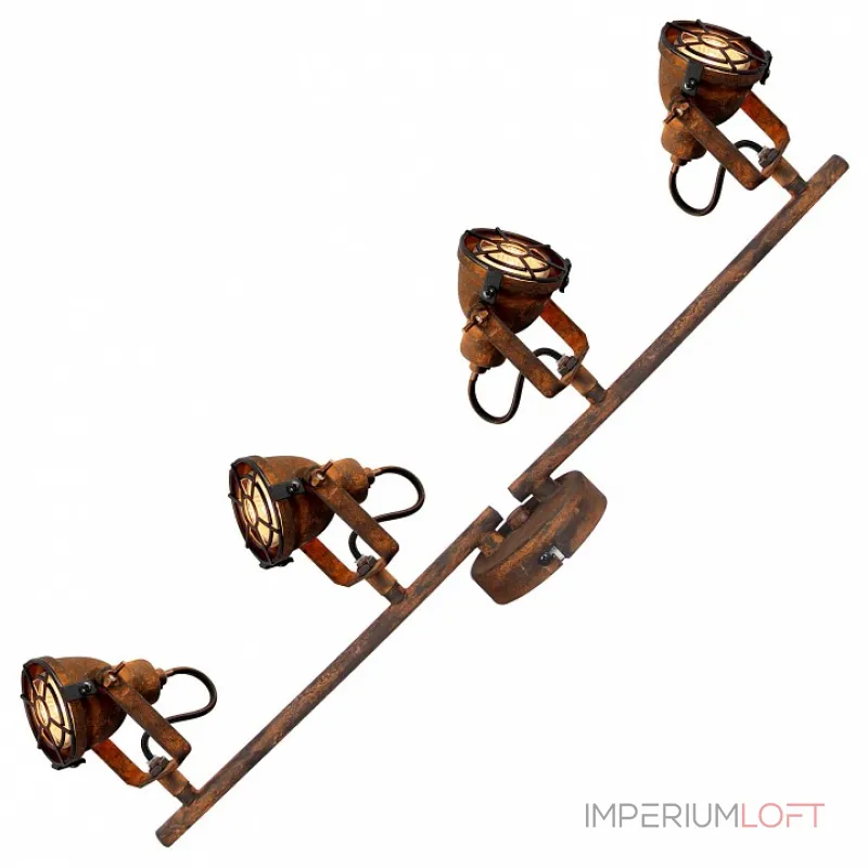 Спот Lussole Rockville GRLSP-9803 Цвет плафонов коричневый Цвет арматуры коричневый от ImperiumLoft Спот Lussole Rockville GRLSP-9803 Цвет плафонов коричневый Цвет арматуры коричневый от ImperiumLoft