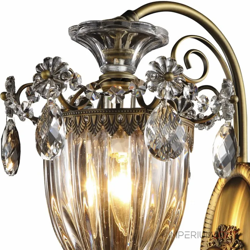 Бра Osgona Schon 790611 Цвет арматуры бронза Цвет плафонов прозрачный от ImperiumLoft Бра Osgona Schon 790611 Цвет арматуры бронза Цвет плафонов прозрачный от ImperiumLoft