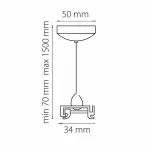 Подвес для трека Lightstar Barra 504176 от ImperiumLoft