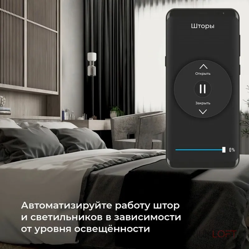 Датчик движения и освещенности Elektrostandard 76200/00 от ImperiumLoft