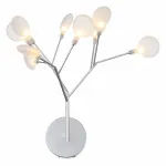 Бра ST-Luce Riccardo SL411.121.09 Цвет арматуры серебро Цвет плафонов белый от ImperiumLoft