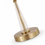 Настольная лампа декоративная Freya Osborn FR2027TL-01BS Цвет арматуры желтый Цвет плафонов белый от ImperiumLoft