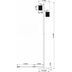 Торшер Moderli Suspent V3061-2F от ImperiumLoft