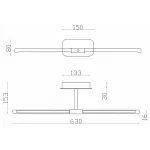 Подсветка для зеркала Favourite Insight 4016-2W от ImperiumLoft
